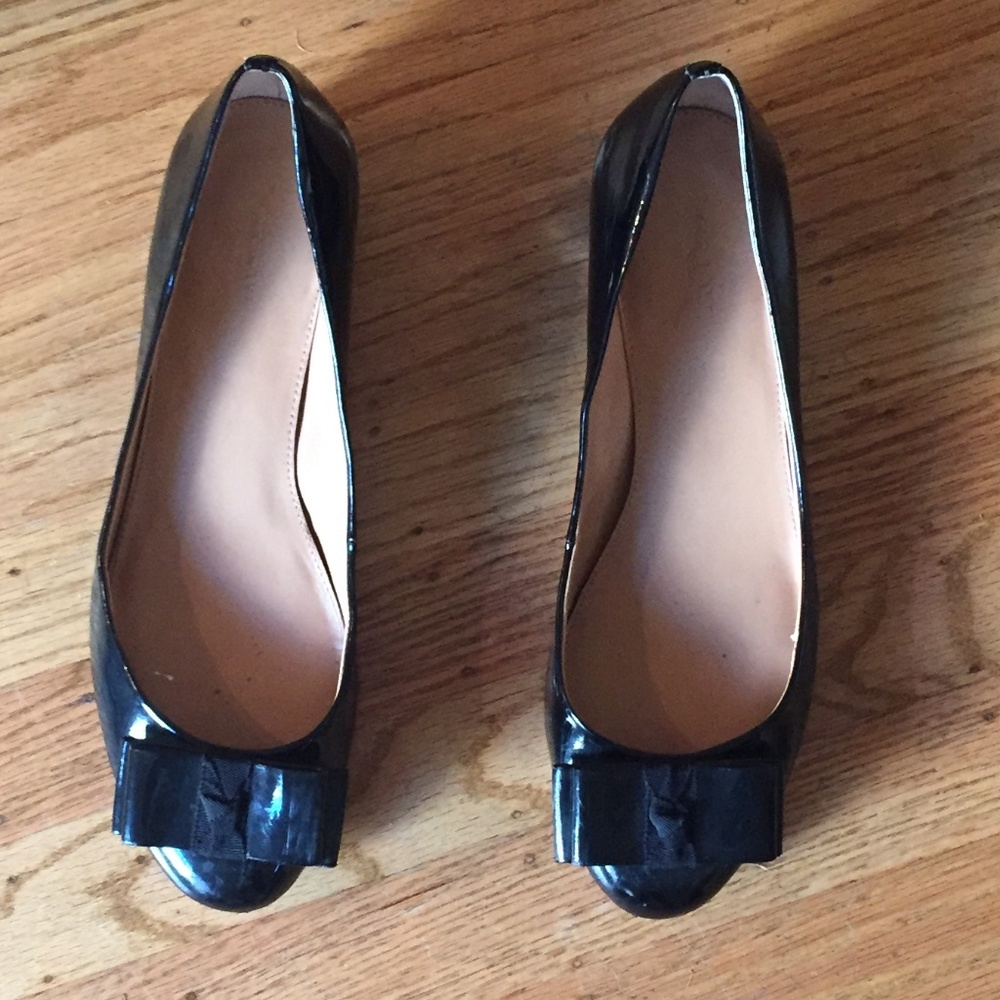 J Crew Patent Leather Ballet Flats